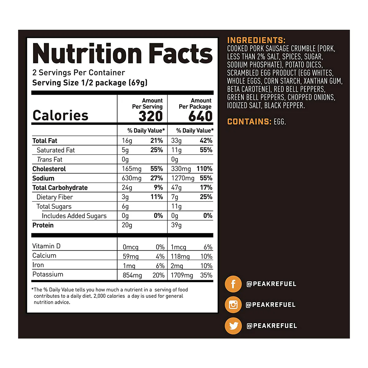 Peak Refuel Breakfast Skillet - Image 3